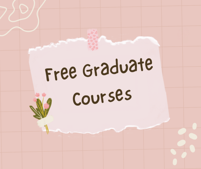 Free Graduate Courses