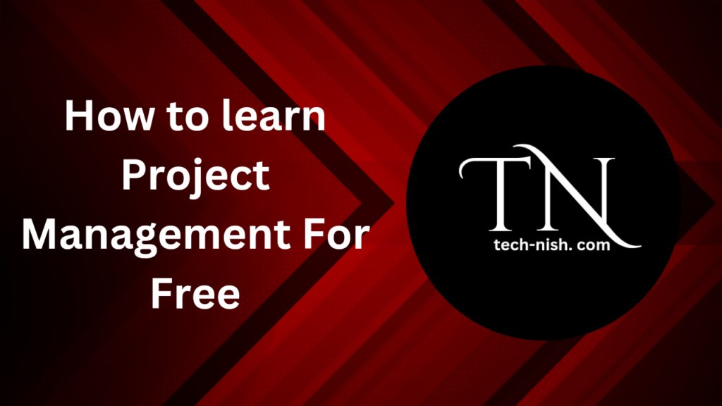 How to learn Project Management for free