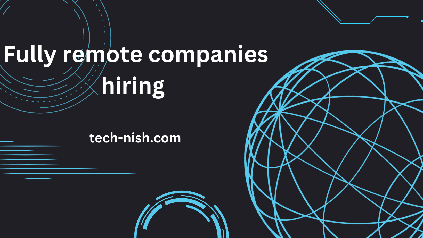 Fully remote companies hiring