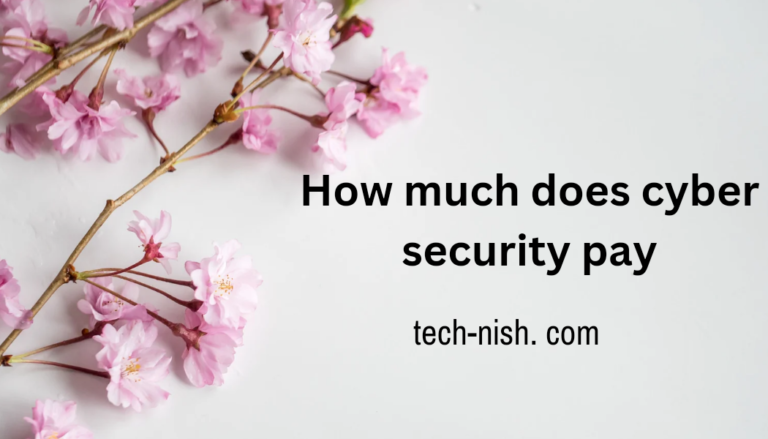 How much does cyber security pay