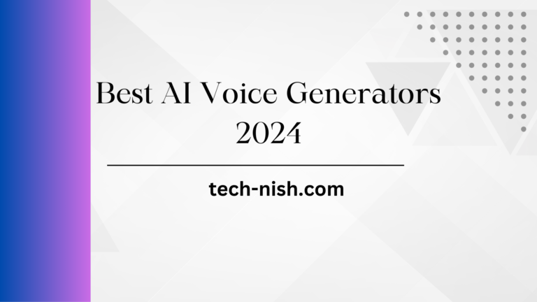 Best AI Voice Generators 2024