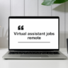 Virtual assistant jobs remote